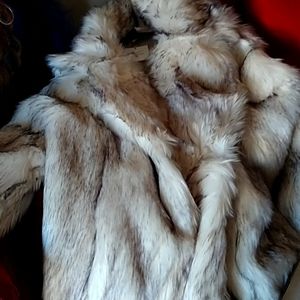 Faux fur jacket